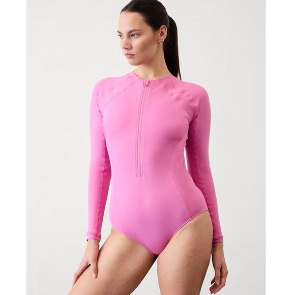 Athleta Sun Shield One Piece Rashguard - Picture 1 of 5